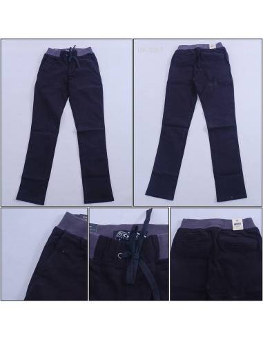 Celana Panjang Cowok Katun Rib Kolor Dewasa...