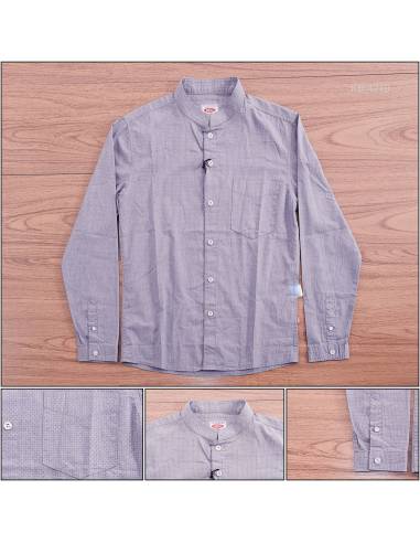 Kemeja Cowok Lengan Panjang Koko Slim Fit...