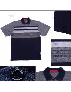 Kaos kerah Cowok Lengan Pendek Silomide XL