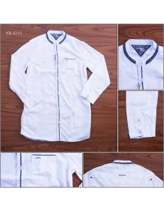 Kemeja Cowok Koko Muslim Lengan Panjang Cardinal M-XL