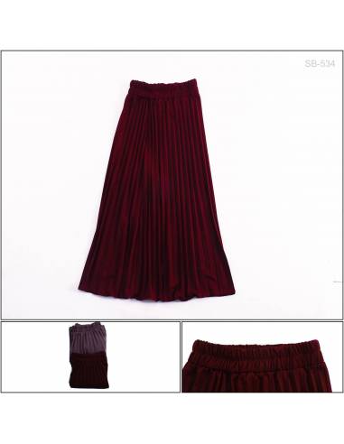 Rok Panjang Plisket Anak Cewek Exist 4-6