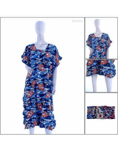 Daster Kriwil Cewek Tanpa Lengan Marisa