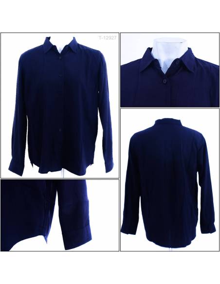 Kemeja Cewek Lengan Panjang Red Up