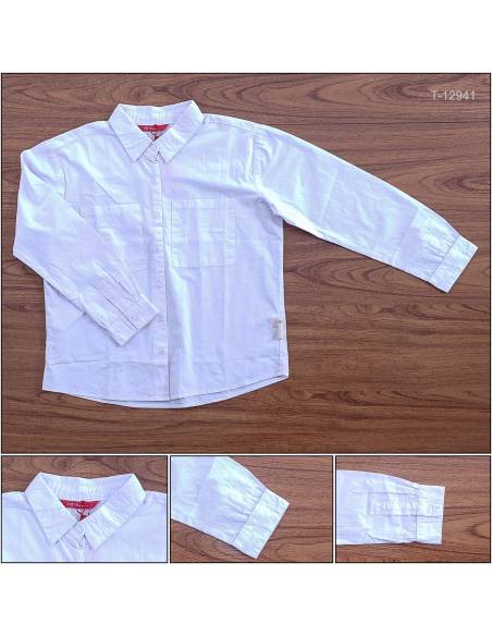 Kemeja Cewek Lengan Panjang Red Up L-XXL