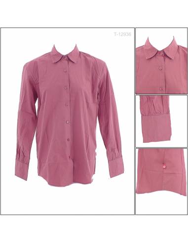 Kemeja Cewek Lengan Panjang Red Up M-XXL