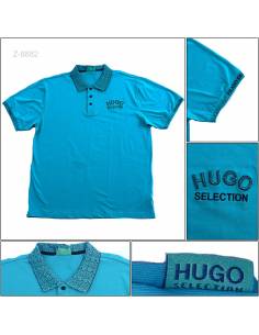 Kaos Kerah Cowok Lengan Pendek Hugo 3L-4L
