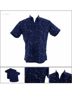 Kemeja Cowok Slim Fit Lengan Pendek John F. Gee M-XL