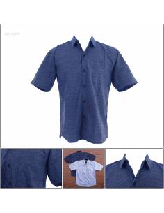 Kemeja Cowok Reguler Lengan Pendek John F. Gee M-XL