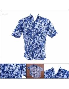 Kemeja Cowok Reguler Lengan Pendek John F. Gee M-XL