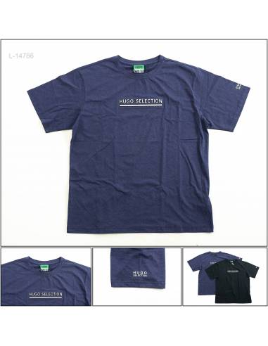 Kaos Oblong Cowok Reguler Lengan Pendek Hugo...