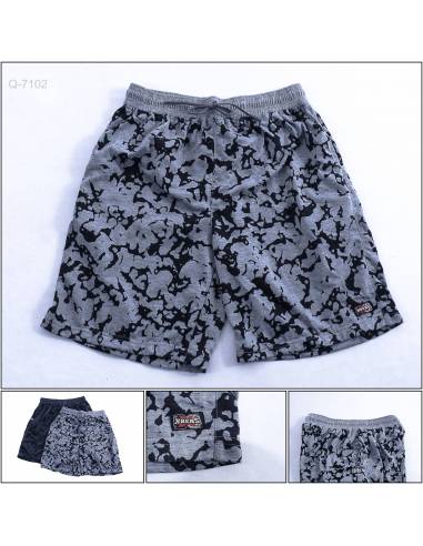 Celana Pendek Kolor Cowok Motif X-bens 2XL-3XL