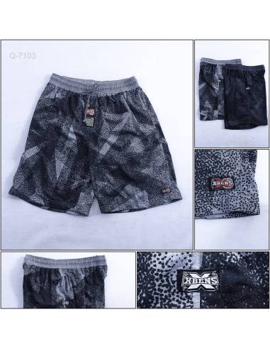 Celana Pendek Kolor Cowok Motif X-bens  2XL-3XL