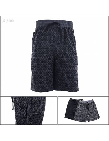 Celana Pendek Kolor Cowok Motif X-bens M-XL