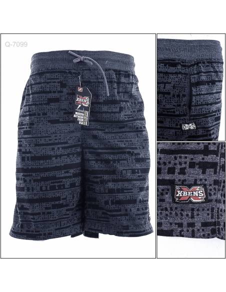 Celana Pendek Kolor Cowok Motif X-bens M-XL