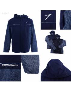 Jaket Cowok Katun Kombinasi Parasit Seven Degrees XL