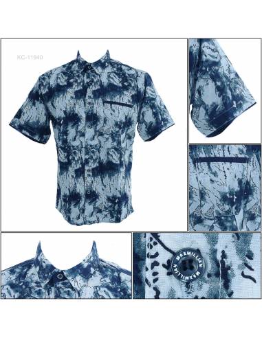 Kemeja Cowok Lengan Pendek Maxmillian XL