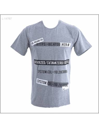 Kaos Oblong Cowok Lengan Pendek CDL S-XL