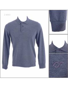 Kaos Kerah Cowok Lengan Panjang Country Fiesta M-L