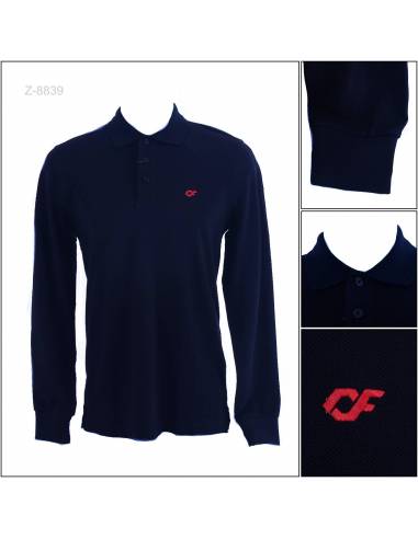 Kaos Kerah Cowok Lengan Panjang Country Fiesta M-L