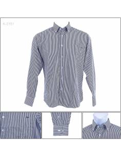 Kemeja Formal Cowok Reguler Lengan Panjang CDL S-XL