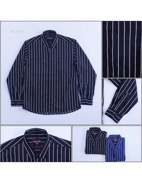 Kemeja Cowok Lengan Panjang Jhon F Gee M-XL