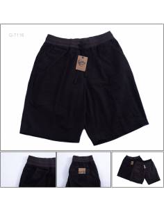 Celana Pendek Rib Kolor Cowok Benri 2XL-4XL