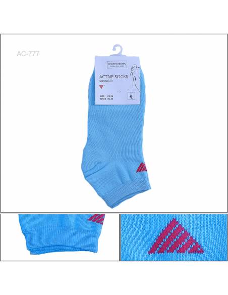 Kaos Kaki/Socks Pendek Cewek Robert Brown