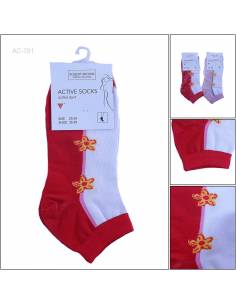 Kaos Kaki/Socks Pendek Cewek Robert Brown