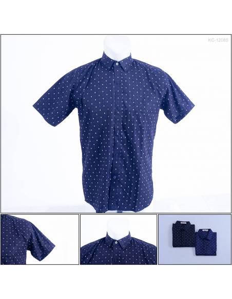 Kemeja Cowok Lengan Pendek Fever