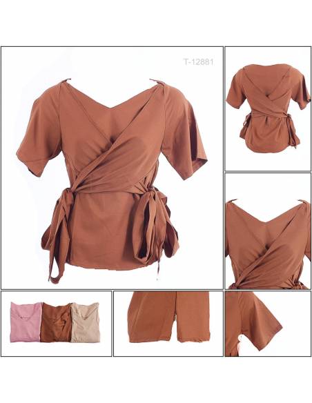 Atasan Cewek Lengan Pendek Kukky Top