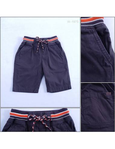 Celana Pendek Anak Cowok Katun Rib Kolor GAZR M-XL