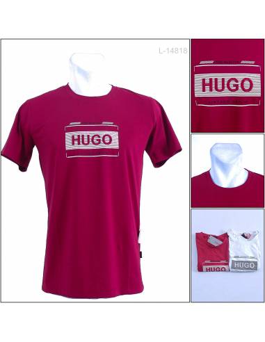 Kaos Cowok Lengan Pendek Hugo