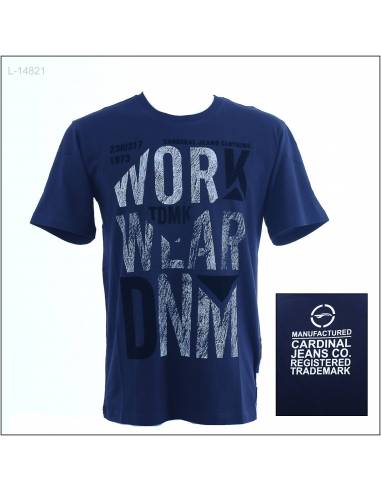 Kaos Oblong Cowok Lengan Pendek Cardinal L-2XL