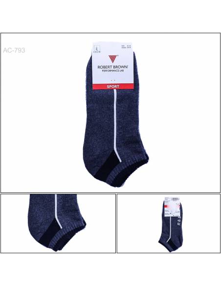 Kaos Kaki/Socks Pendek Cowok Robert Brown