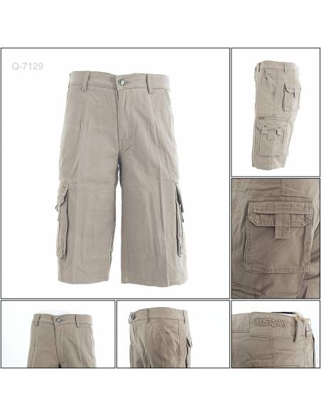 Celana Pendek Katun Cowok Cargo Must Evan's 28-32