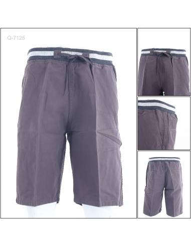 Celana Pendek Katun Cowok Rib Kolor Must Evan's...