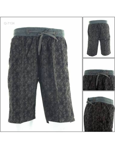 Celana Pendek Katun Cowok Rib Kolor Must Evan's...