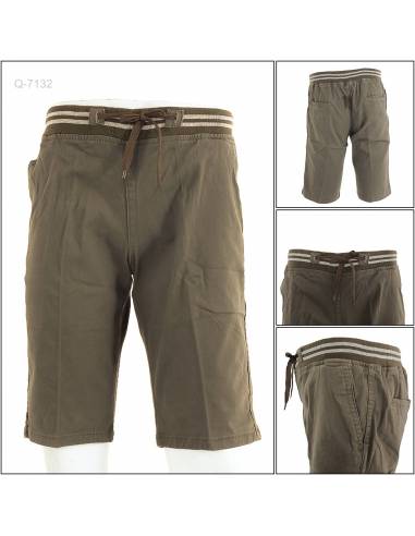 Celana Pendek Katun Cowok Rib Kolor Must Evan's...