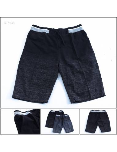 Celana Pendek Katun Cowok Rib Kolor Maxmillian...