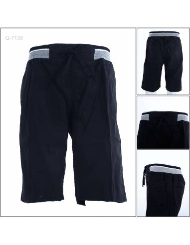 Celana Pendek Katun Cowok Rib Kolor Maxmillian...