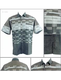 Kemeja Cowok Reguler Lengan Pendek Cardinal M-XL