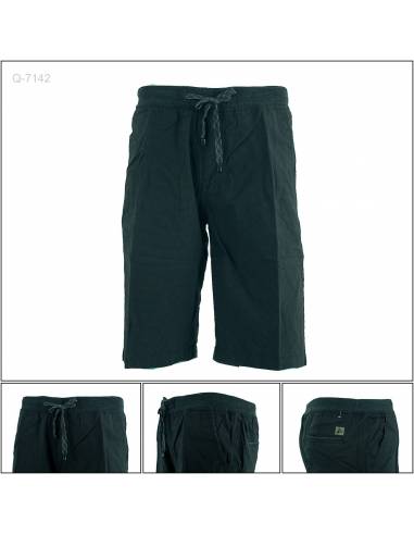 Celana Pendek Katun Cowok Rib Kolor Topten  M-XL