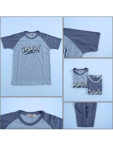 Kaos Anak Cowok Lengan Pendek Maxmillian 7-9