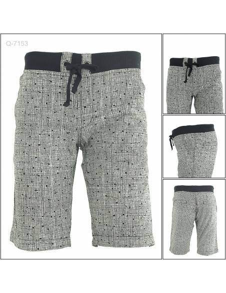 Celana Pendek Katun Cowok Rib Kolor Vice M-2XL