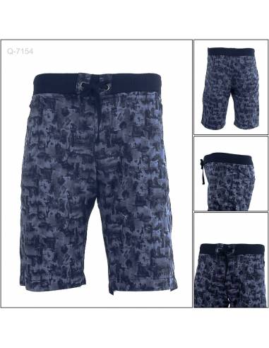 Celana Pendek Katun Cowok Rib Kolor Vice M-2XL