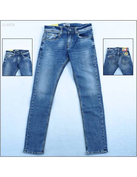 Celana Panjang Jeans Cowok Slim Fit Stretch Lois 28-38