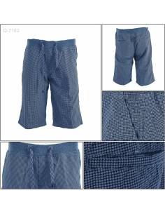 Celana Pendek Katun Cowok Rib Kolor Muscle Fit M-2XL