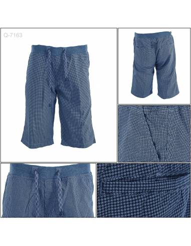 Celana Pendek Katun Cowok Rib Kolor Muscle Fit...