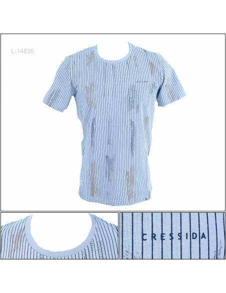 Kaos Oblong Cowok Lengan Pendek Cressida M-XL