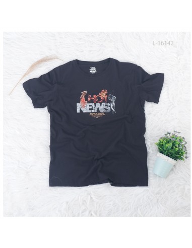 Kaos Oblong Cowok Lengan Pendek Reguler Damor...